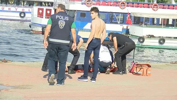 Haliç'te intihar eden kızı kurtaran günün kahramanı