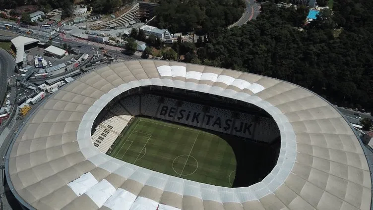 Süper kupa öncesi stat ve çevresindeki son durum havadan fotoğraflandı