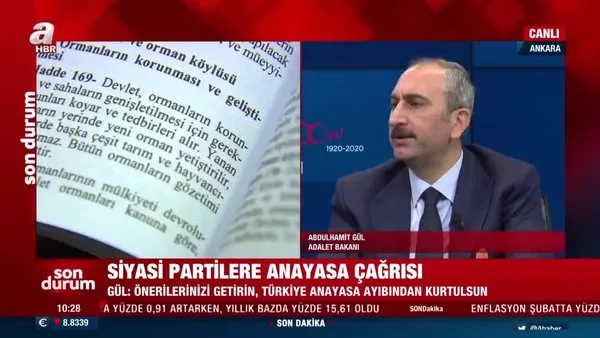 Adalet Bakanı Gül'den son dakika yeni anayasa açıklaması | Video
