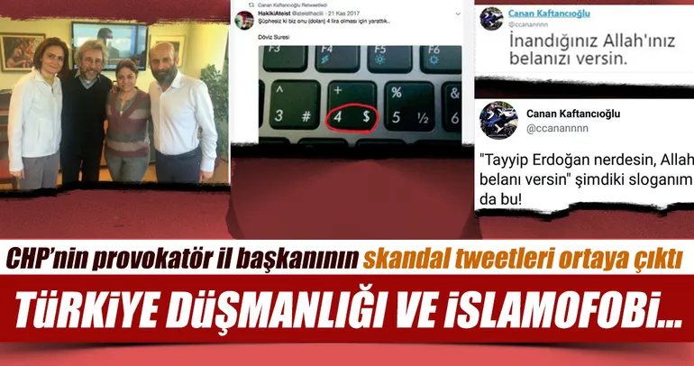 İşte CHP İstanbul İl Başkanı Canan Kaftancıoğlu’nun skandal tweetleri!