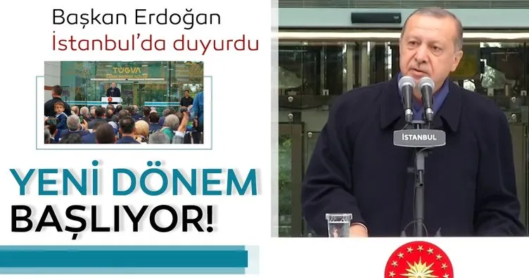 Cumhurbaşkanı Erdoğan’ın TÜGVA Genel Merkezi açılış töreni konuşması
