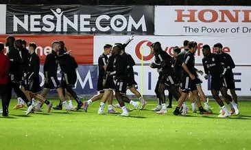 Beşiktaş, Lugano maçının hazırlıklarını tamamladı