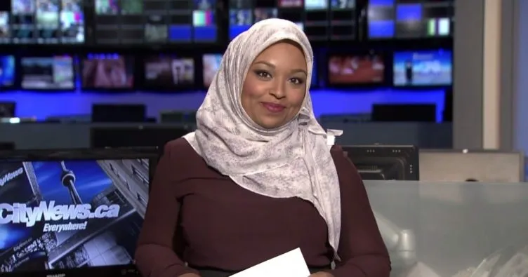 ABD’nin ilk başörtülü haber spikeri