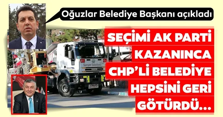 CHP’li belediye AK Parti’ye geçen belediyeden iş makinesini geri aldı