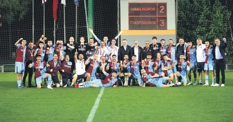 U19’da şampiyon Trabzonspor!
