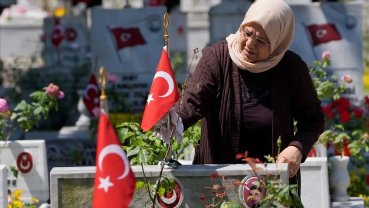 Edirnekapı Şehitliği bayramın ikinci gününde de boş kalmadı Edirnekapı Şehitliği bayramın ikinci gününde de boş kalmadı
