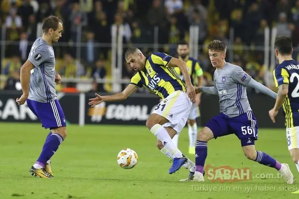 Fenerbahçe - Anderlecht maçından kareler