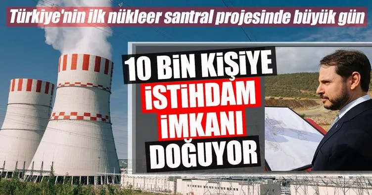Türkiye’nin ilk nükleer santrali Akkuyu’da 10 bin kişiye istihdam imkanı doğacak
