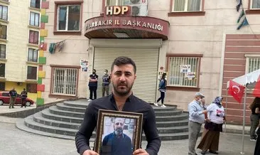 Dağa kaçırılan 52 yaşındaki babası için eyleme katıldı #diyarbakir