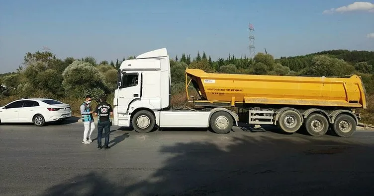 Arnavutköy’de hafriyat kamyonlarına sıkı denetim