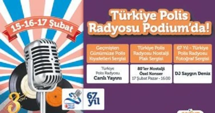 Türkiye Polis Radyosu Podium Ankara’da!