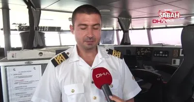 Marmara Denizi’nde günlerce mahsur kalan balıkçıyı kurtaran kaptan o anları anlattı | Video