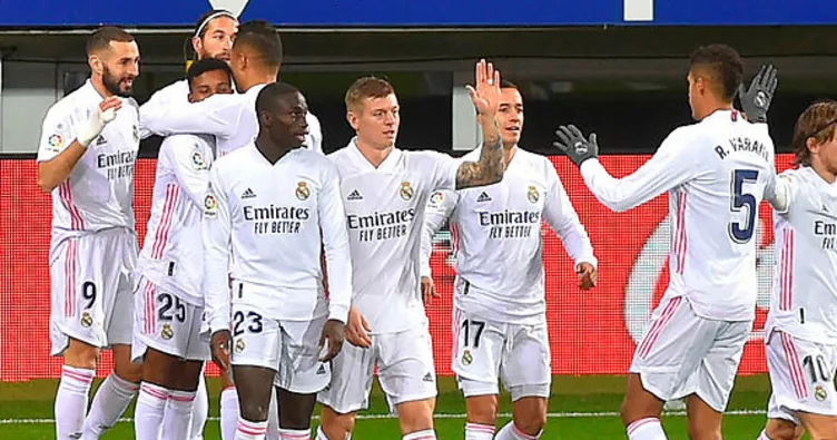 Real Madrid’den üst üste 4. galibiyet!