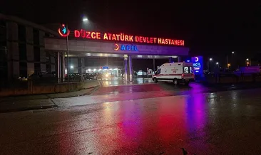Düzce’de tarım aracı devrildi: 3 yaralı