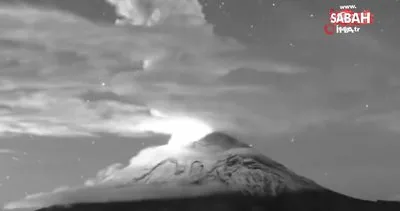 Meksika’daki Popocatepetl Yanardağı’nda son 24 saatte 2 patlama | Video