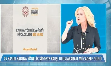 Atv ekranında kadına şiddete HAYIR