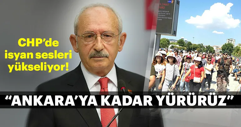 CHP karıÅ?tı! â??İstifa etmezsen Ankaraâ??ya kadar yürürüz!â?