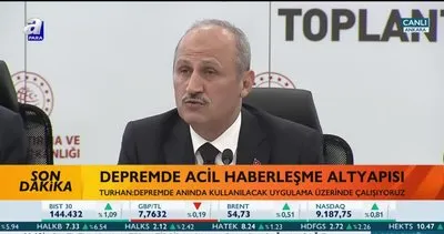 Ulaştırma Bakanı Cahit Turhan’dan ’Kanal İstanbul’ açıklaması
