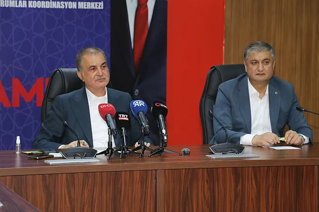 AK Parti Sözcüsü Ömer Çelik: Tek bir vatandaşımız bile yalnız kalmayacak
