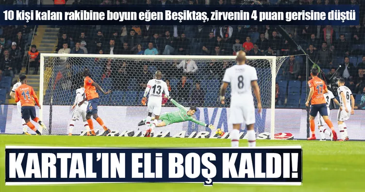 Kartal’ın eli boş kaldı