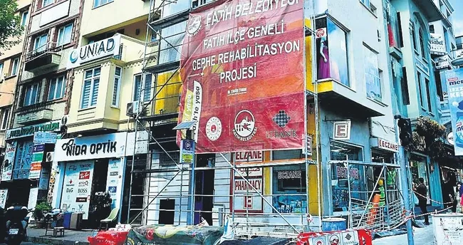 Fatih’in caddeleri güzelleşiyor
