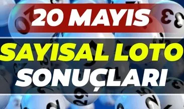 20 Mayıs 2020 Sayısal Loto sonuçları belli oldu! Milli Piyango Sayısal Loto çekiliş sonuçları, MPİ ile hızlı bilet sorgulama BURADA!