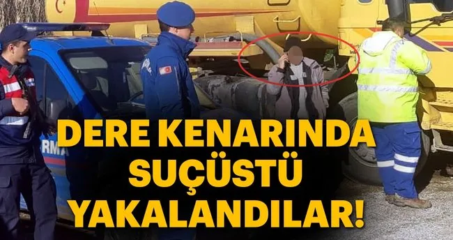 Vidanjordeki Atiklari Dereye Dokerken Yakalandi Son Dakika Haberler