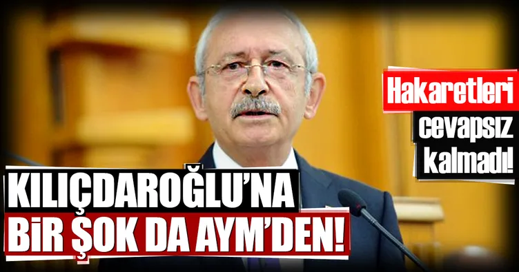 Kılıçdaroğlu'nun bireysel başvurusuna AYM'den ret
