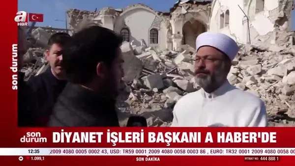 Diyanet İşleri Başkanı Ali Erbaş A Haber'de | Video