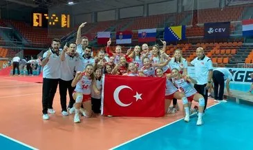 Türkiye 19 Yaş Altı Kız Voleybol Milli Takımımız Avrupa şampiyonu!