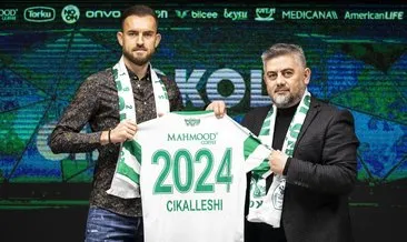 Konyaspor, Sokol Cikalleshi ile 2 yıllık sözleşme uzattı