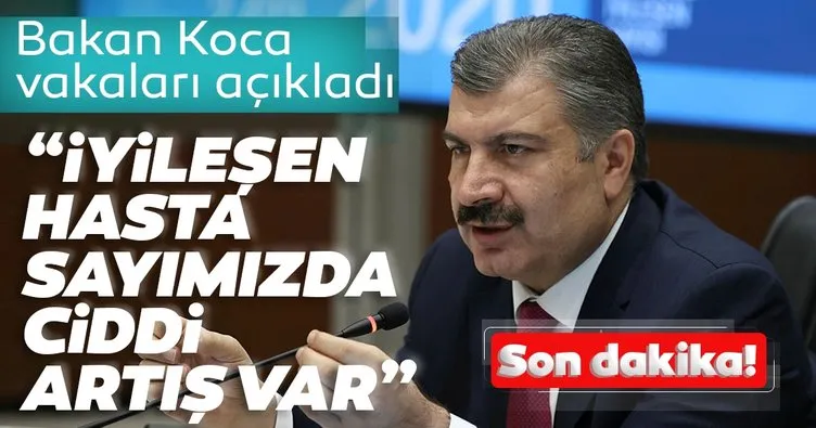 Son Dakika Haberi: Sağlık Bakanı Fahrettin Koca coronavirüs vaka ve vefat sayısını açıkladı