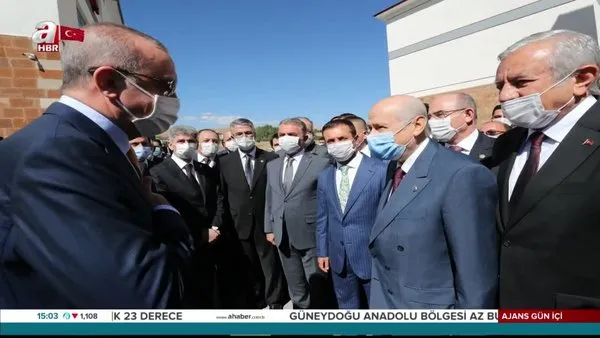 Son dakika | Cumhurbaşkanı Erdoğan Ahlat'ta | Video