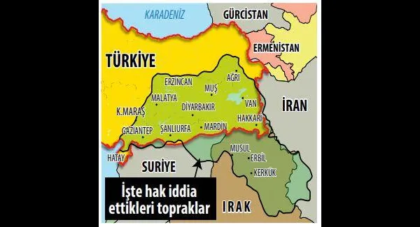Papa ziyaretinde harita skandalı! Barzani'den Kürdistan propagandası