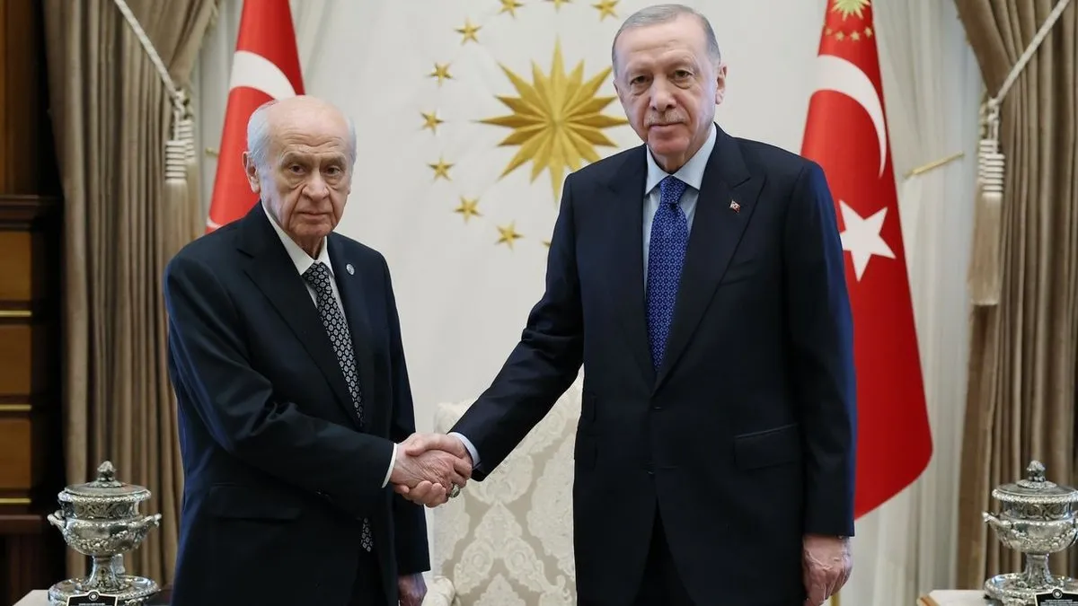 SON DAKİKA | Başkan Erdoğan, Devlet Bahçeli'yi kabul etti