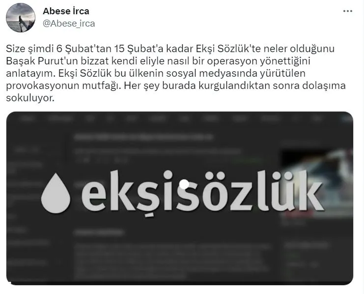 Ekşi Sözlük’te deprem provokasyonu! Operasyon başlatıp ardından delilleri yok ettiler