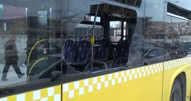 Beton dökme aracı belediye otobüsüne çarptı: 2 yaralı