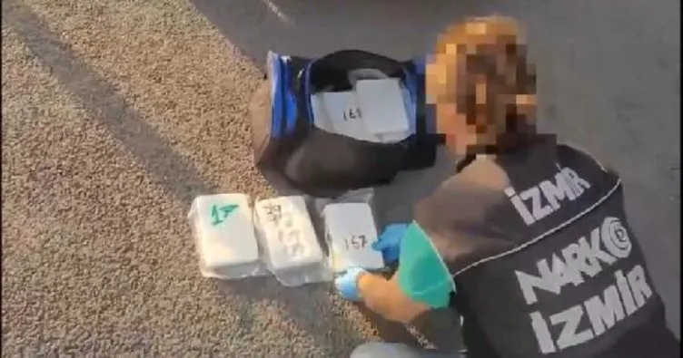 İzmir’de uyuşturucu operasyonu: 10 kilo 620 gram kokain ele geçirildi
