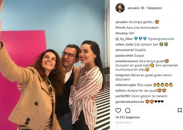 Ünlü isimlerin Instagram paylaşımları (14.03.2018)