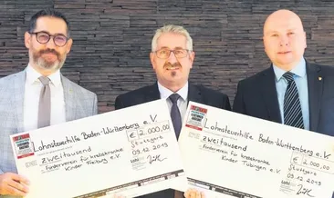 Lösemili çocuklara çok anlamlı bağış