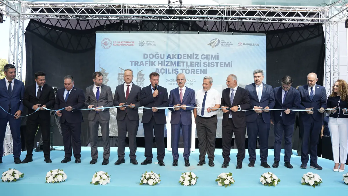 HAVELSAN tarafından KKTC'ye kurulan yapay zeka destekli dijital deniz gözetleme sistemini gösteren temsili bir görsel.