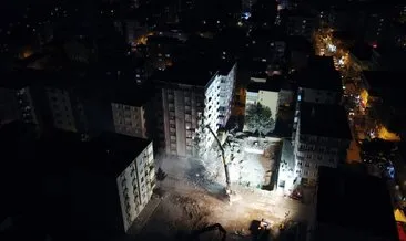 Kartal’da belirlenen binalar yıkılıyor