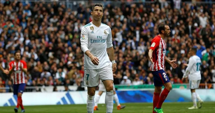 Real Madrid - Atletico Madrid derbisinde kazanan çıkmadı