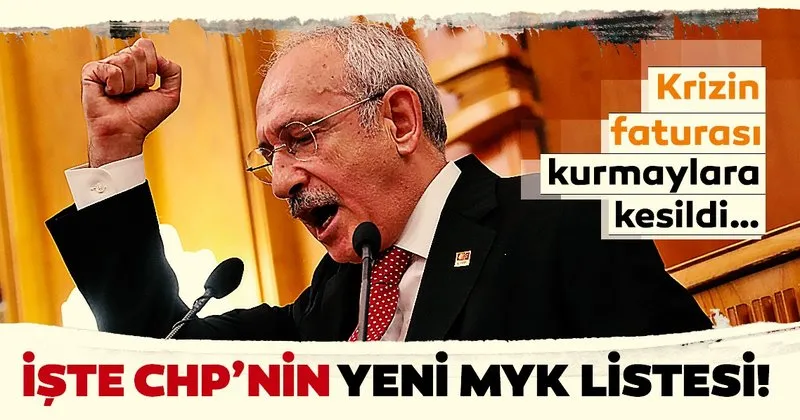 Sabah Chp Nin Yeni Myk Listesine Ulasti Son Dakika Haberler
