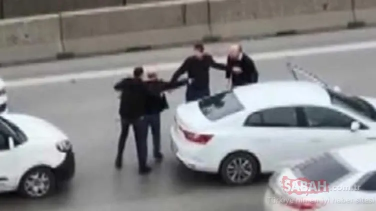 Trafik kavgasında ’armut’ silah sayıldı