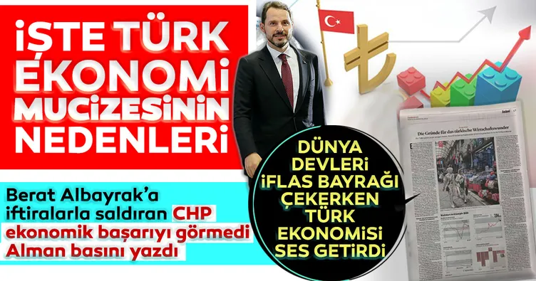Alman basınında Türkiye övgüsü! Türkiye'nin küresel çaptaki ekonomik başarısı ses getirdi