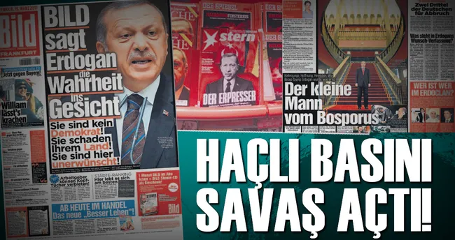 Haçlı basını savaş açtı