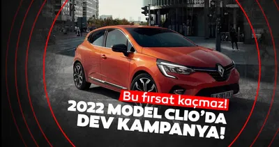 Firma duyurdu: Aylık 3699 TL taksitlerle 2022 Model Clio sahibi olun!
