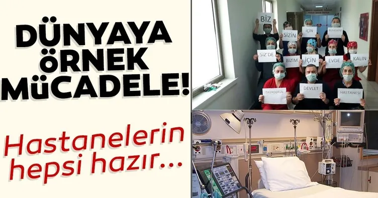 Dünyaya örnek mücadele