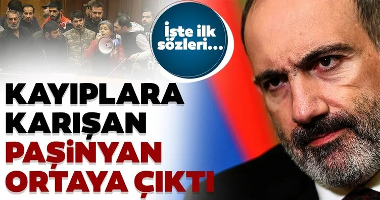 Son dakika: Hezimetin ardından kayıplara karışan Paşinyan ortaya çıktı! Ermeni kanallar konuşmasını sansürledi